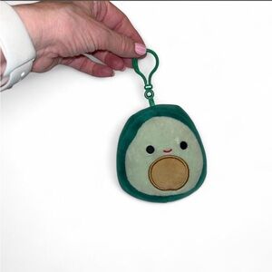 Austin the Avocado Keychain Clip - Green Kids Accessory